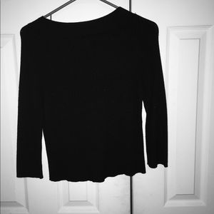 Black long sleeve sweater Large size
